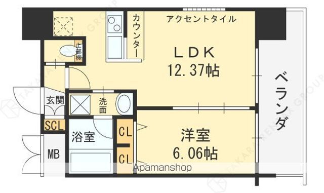 プレジオ海老江の間取り写真