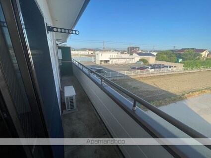 フォレストハイツナカタ[2DK/45.36m2]のバルコニー