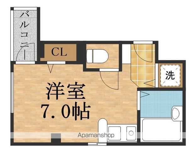 セレブコート京橋の間取り写真