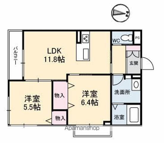 ガーデンコート長束の間取り写真