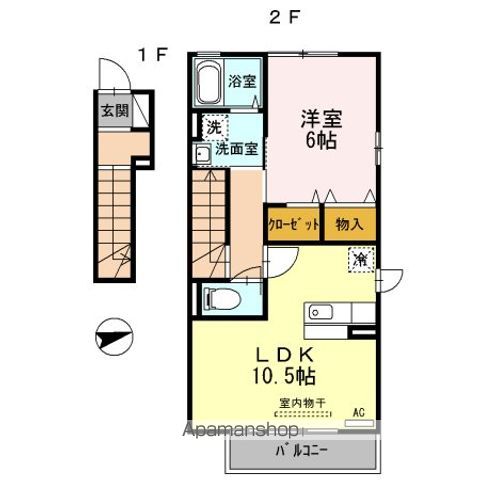 ルーチェ 山内の間取り写真