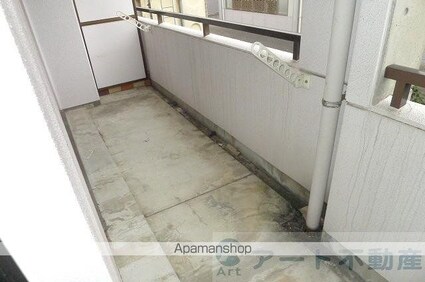 ハープ・スクウェアー[3LDK/66.34m2]のバルコニー