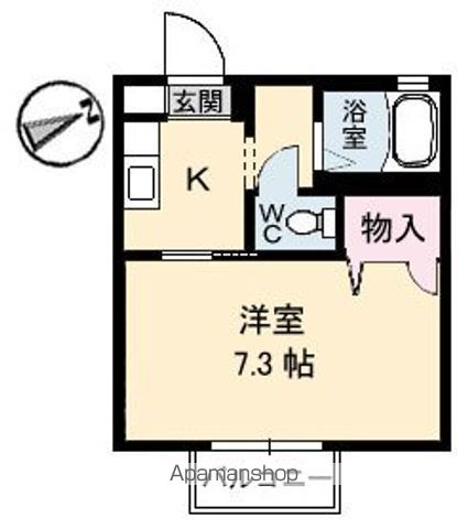 ヴィラージュの間取り写真
