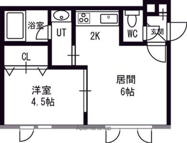 リッチタウン栄通参番館の間取り写真