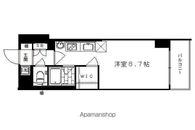 クリスタルグランツ西大路御池の間取り写真