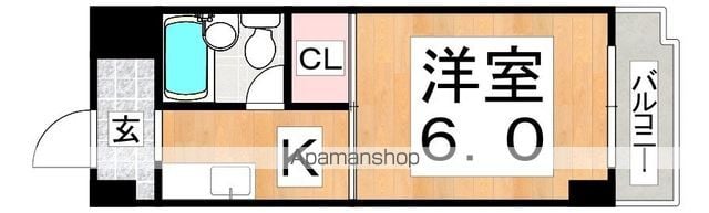 コーポあびこの間取り写真