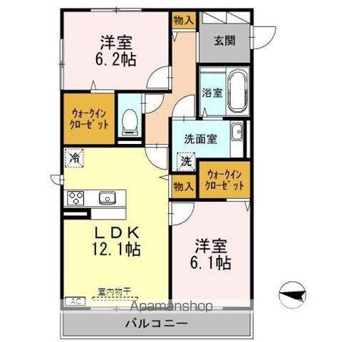 グランコンフォート Cの間取り写真