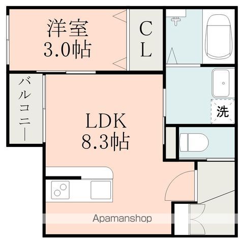 MAJOR光の森北の間取り写真