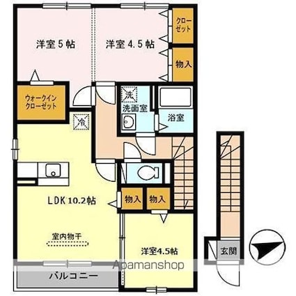 ルーチェモルト[3LDK/65.69m2]の間取図