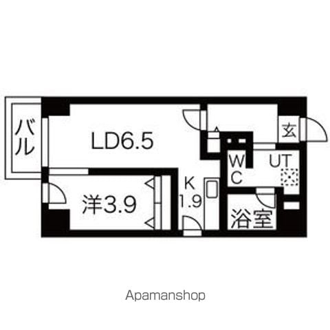 LEE東札幌 A棟の間取り写真