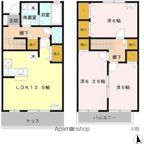 カルテットの間取り