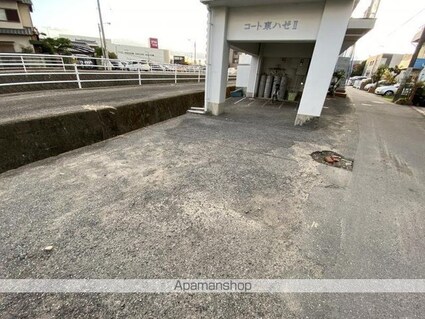 コート東ハゼⅡ[1K/19.44m2]のエントランス