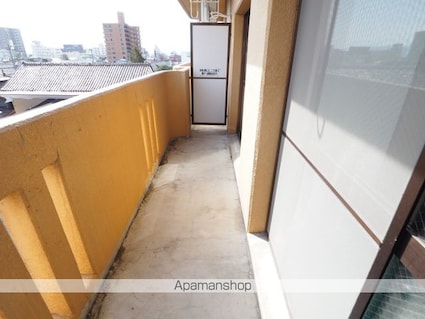 メゾンドアルファⅡ[3DK/60.63m2]のバルコニー