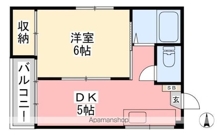 ＢＥＬＬＥ－ＮＥＴ大手町[1K/28.6m2]の間取図