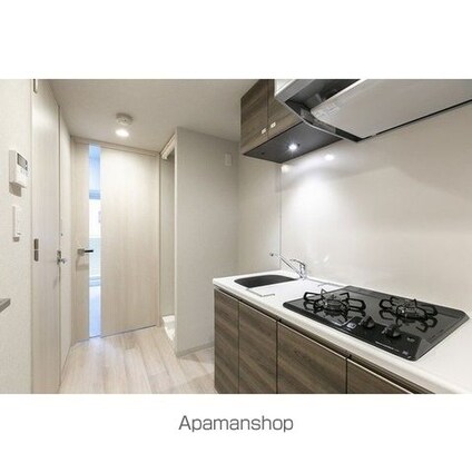 Ｔｈｅ　Ｇｒａｎｄ　Ｂｌｏｓｓｏｍ[1K/24.66m2]のキッチン