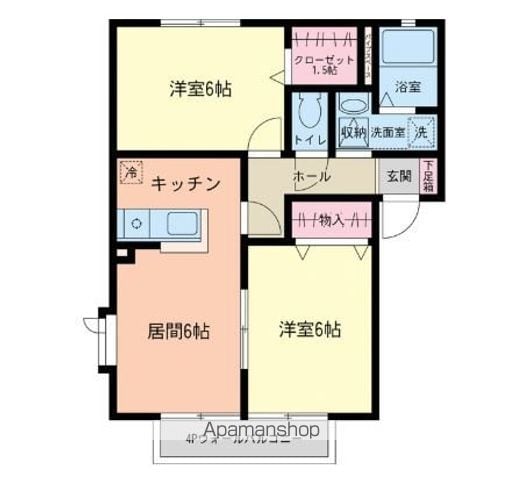 パナレジデンス桜の間取り写真