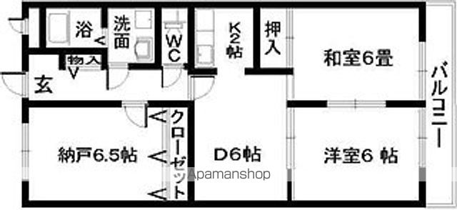 パークヒル司の間取り写真