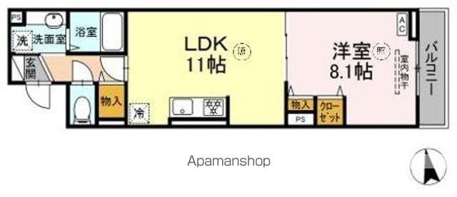 【グラナーデ東日暮里の間取り】