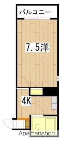 奥田マンションの間取り写真