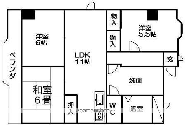 アーバンハイツの間取り写真