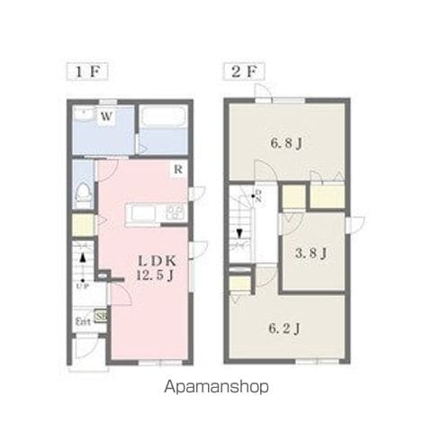 札幌市軌道線 西線１４条駅 徒歩7分 2階建 築7年の間取り写真