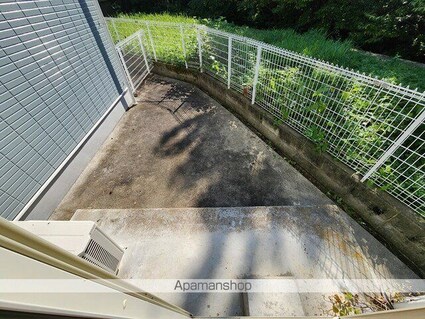 Ｂａｃｈ西多賀[1R/33.15m2]のバルコニー