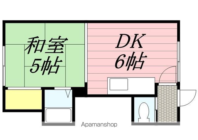 コーポかえでの間取り写真