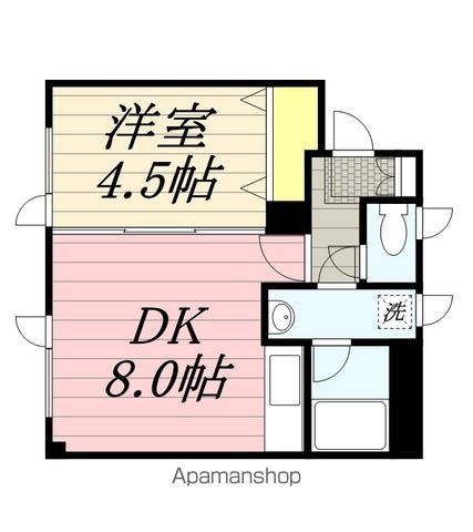 キャッスル福住IIの間取り写真