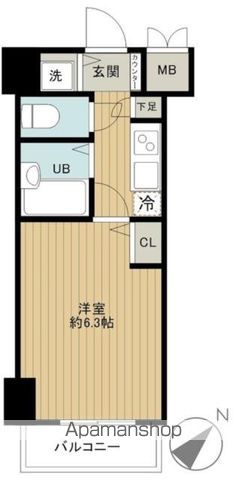 トーシンフェニックス初台弐番館の間取り