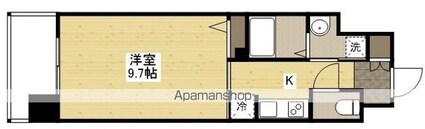 ＬａＳａｎｔｅ観音本町（旧Ｓ－ＲＥＳＩＤＥＮＣＥ観音本町）[1K/29.97m2]の間取図