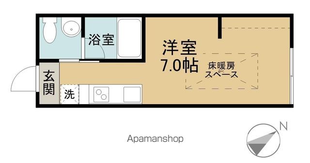 カメリア己斐西の間取り写真