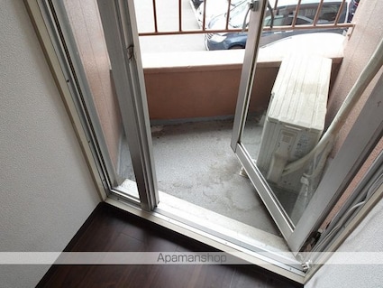 レインボー仙台[1R/17.64m2]のバルコニー