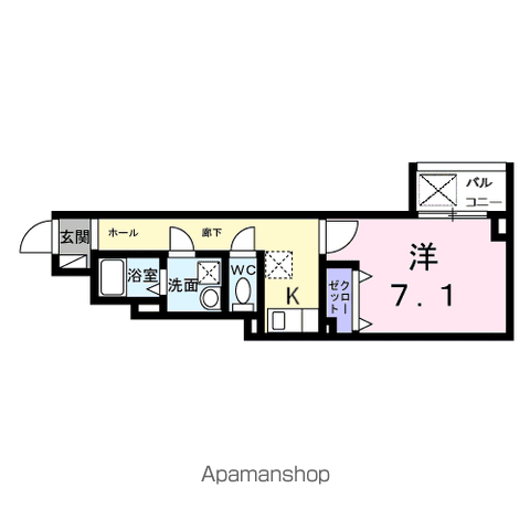 ヒカルサ京都伏見深草の間取り写真