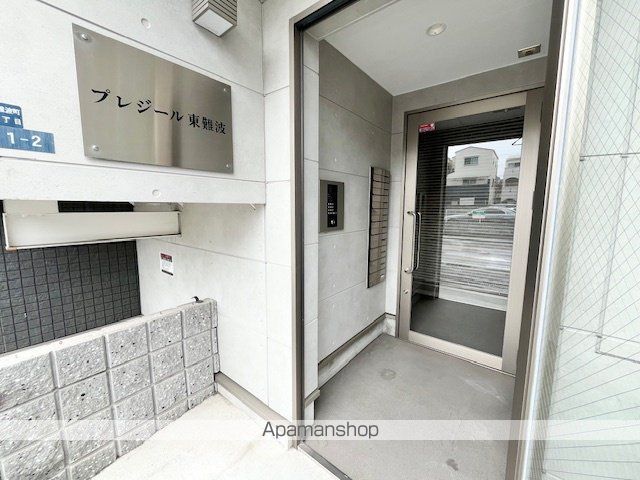 プレジール東難波の玄関写真