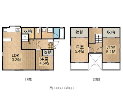 ナトゥーアハウス　戸建[3LDK/98.6m2]の間取図