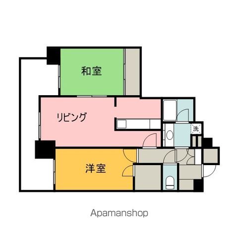 ローレルコート天満町の間取り写真