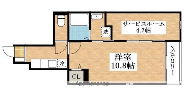 ブレスベルの間取り写真