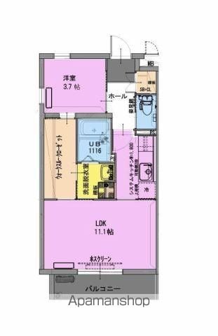 ラフィーナパレス宮崎東の間取り写真