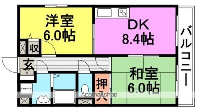 フォレスト武庫元町の間取り写真