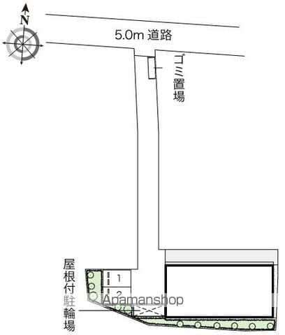 レオネクストフィエールⅡ 102 ｜ 東京都東大和市上北台３丁目433-4（賃貸アパート1K・1階・25.06㎡） その21