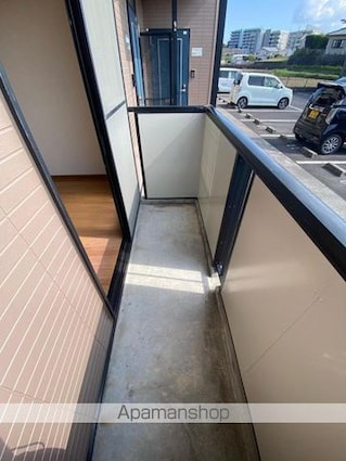 グリーンダイヤ村瀬　Ｂ棟[2DK/48.46m2]のバルコニー