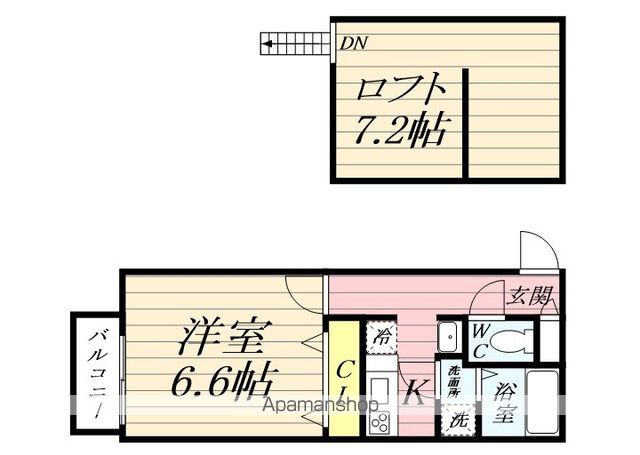 【グランニール稲毛東Ⅱの間取り】