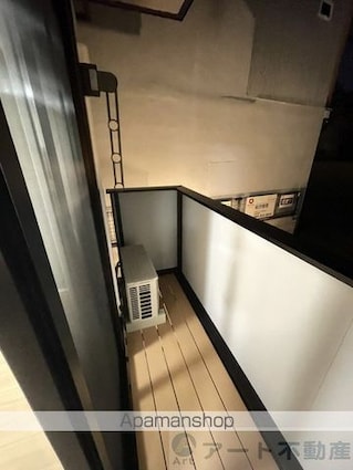 Ｔフラット道後一万[1LDK/33.27m2]のバルコニー