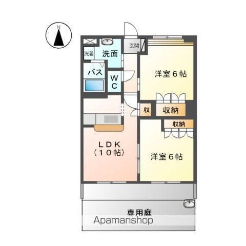 コンフォールの間取り写真