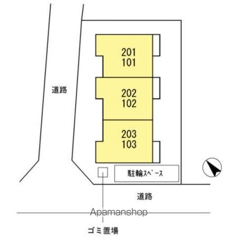 プレアデス 103 ｜ 神奈川県川崎市高津区新作１丁目26-12（賃貸アパート1LDK・1階・31.58㎡） その15