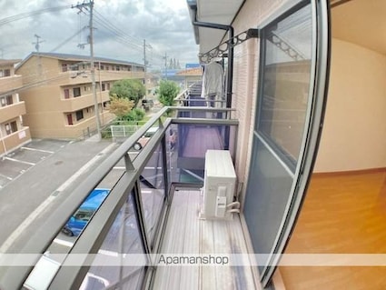 エルレーブＡ棟・Ｂ棟[2LDK/59.62m2]のバルコニー