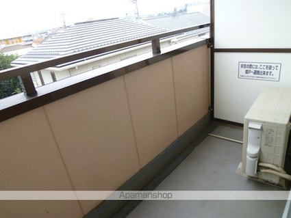 ハイライズ　ミズキ[1R/23.02m2]のバルコニー