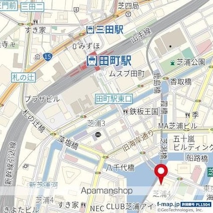 芝浦アイランドグローヴタワー[3LDK/87.35m2]の周辺9