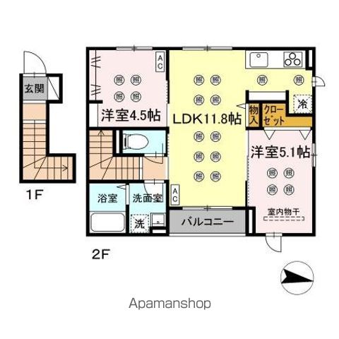DーROOM富沢西5丁目の間取り写真