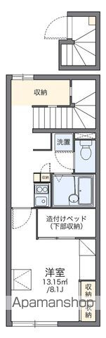 レオパレスクレスト宮前の間取り写真